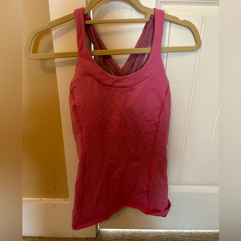 Lululemon Pink Tank Top